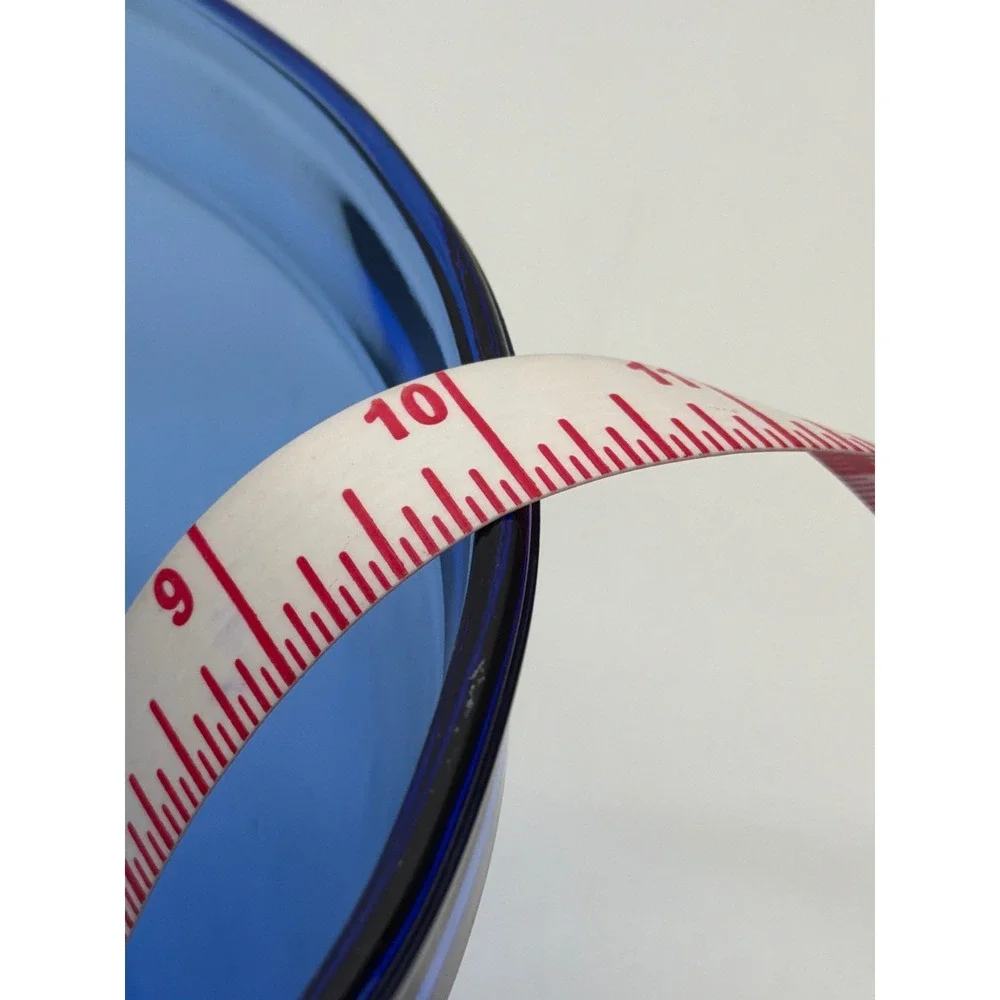 Anchor Hocking Cobalt Blue Glass Mixing Bowl 40 Quart 1059 Made in USA 10 Inch